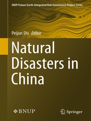 cover image of Natural Disasters in China